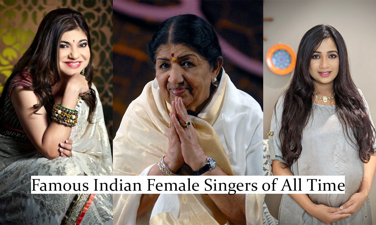 भारत की Top 10 female singers