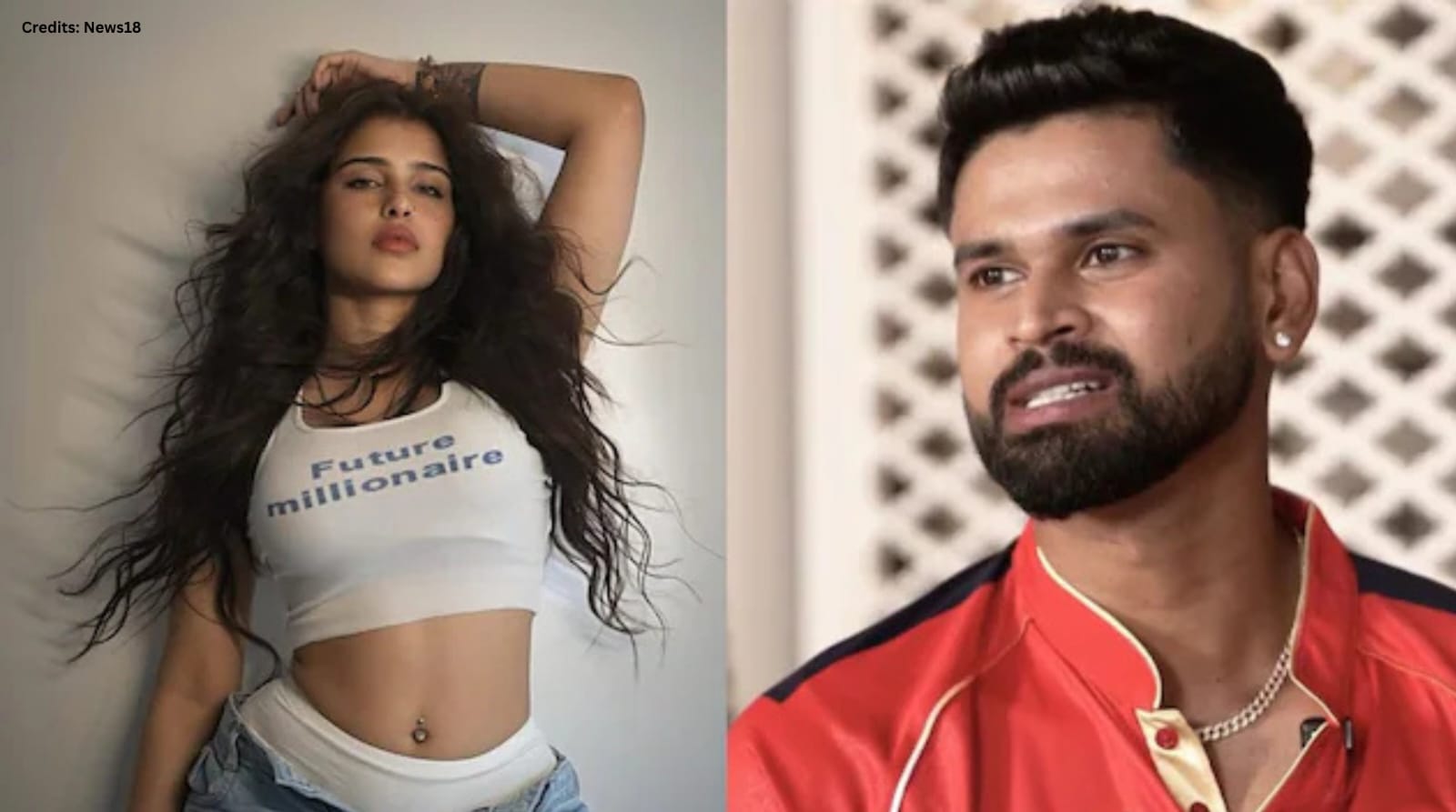 Shreyas Iyer and Eidin Rose